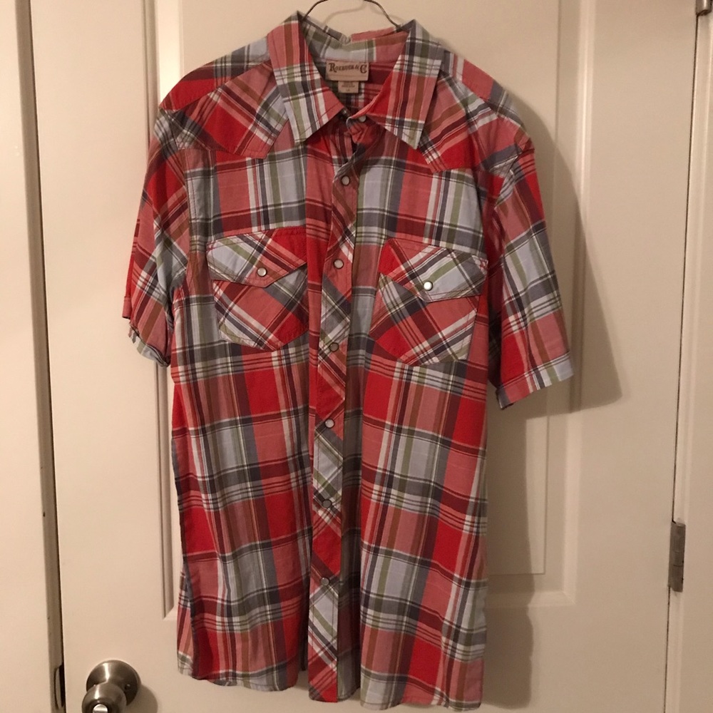 Roebuck & Co Pearl Snap Shirt